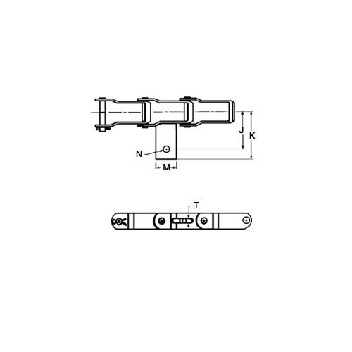 ATTACH LINK C/W 2PINS&COT