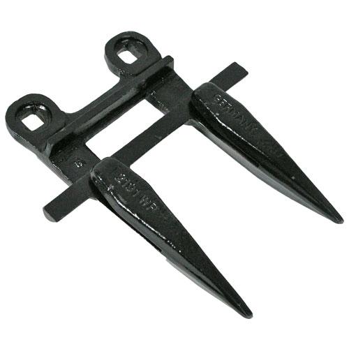 2-PRONG DOUBLE HARDENED STEEL GUARD