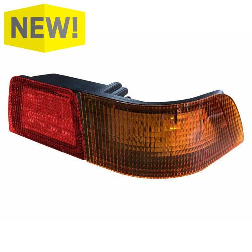Right LED Tail Light for Case/IH MX Tractors, Red & Amber, TL6145R