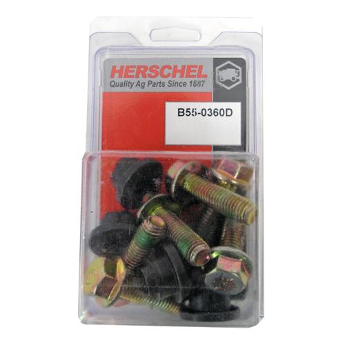 PACK OF 6 BOLTS AND NUTS NH