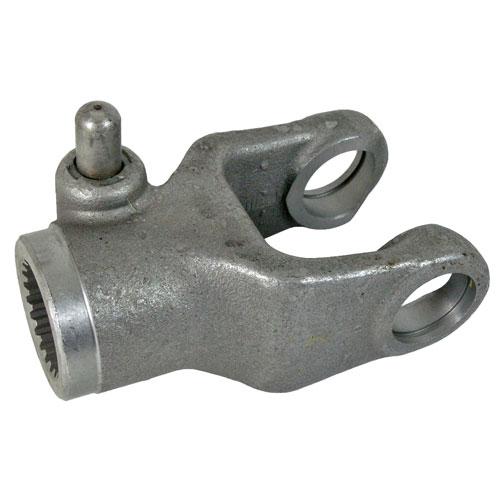 14 series yoke with 1 3/8-21 spline bore and quick disconnect connection