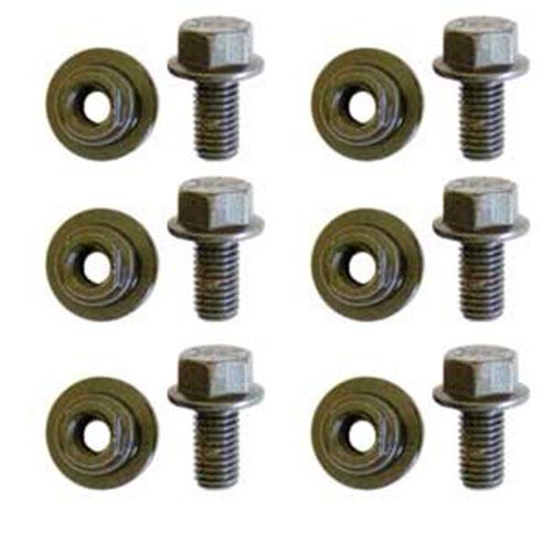 PACK OF 6 BOLTS AND NUTS NH