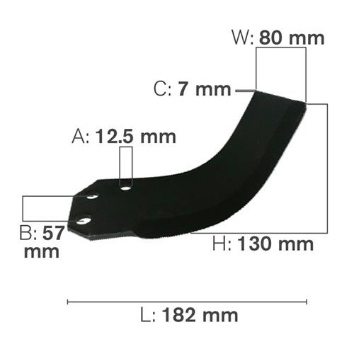 TILLER BLADE