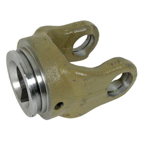 AW35 series yoke with 39 mm lemon bore and roll pin connection
