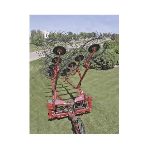 10 Wheel Pull Type Rake