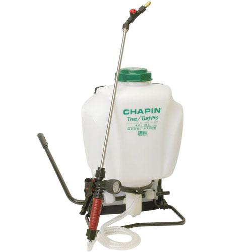 4 Gallon Tree & Turf Pro Commercial Backpack Sprayer with Stainless Steel Wand