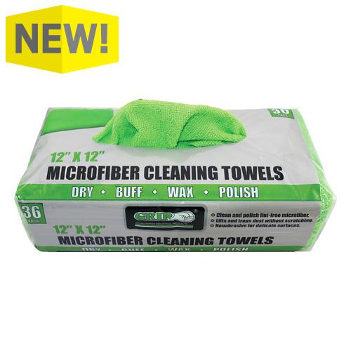 Microfibre Cleaning Towels - 36 Pieces