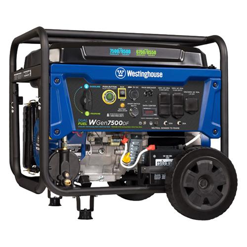 Generator - WGen 7500 Dual Fue
