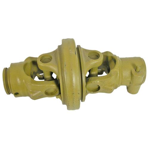AW21-80 series CV wide angle universal joint with 1 3/8-6 spline, quick disconnect connection
